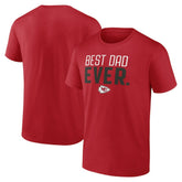 Best Dad Ever Team T-Shirt - Kansas City Chiefs T-shirts