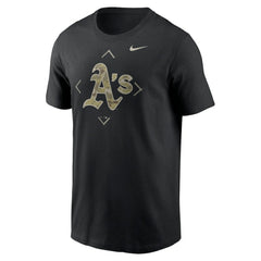 Black Athletics Nike Camo Logo T-Shirt