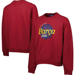 Barcelona Foundation Oversized Raglan Pullover Sweatshirt