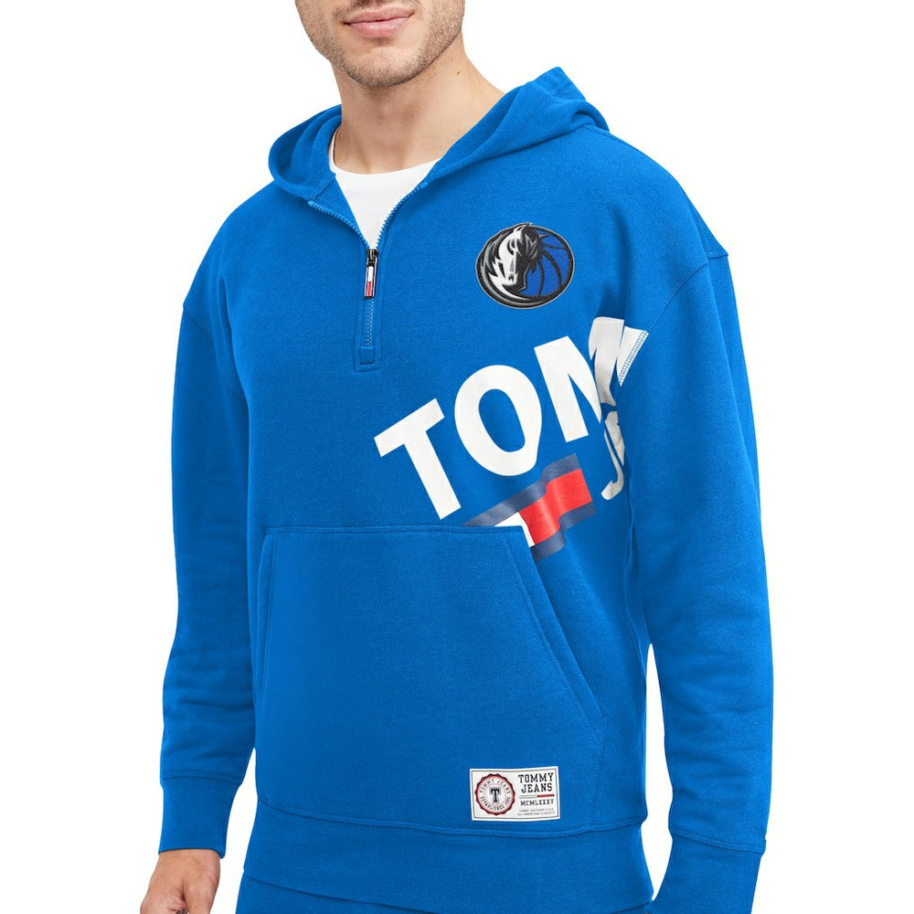 Dallas Mavericks Tommy Jeans Bernard Half-Zip Hoodie sale