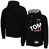 Miami Heat Tommy Jeans Bernard Half-Zip Hoodie