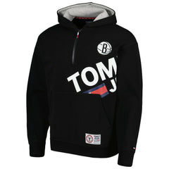 Brooklyn Nets Tommy Jeans Bernard Half-Zip Hoodie