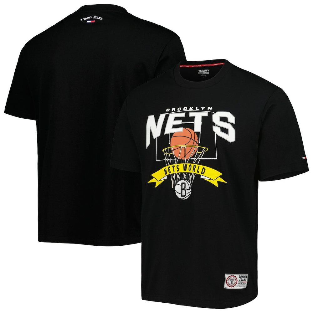 Brooklyn Nets Tommy Jeans Tim Backboard T-Shirt