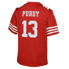 Brock Purdy Youth Game Jersey - San Francisco 49ers Jerseys