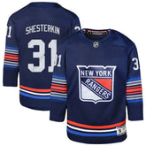NHL Igor Shesterkin New York Rangers Youth Alternate Premier Player Jersey