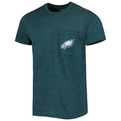 Majestic Threads Tri-Blend Pocket T-Shirt - Philadelphia Eagles T-shirts
