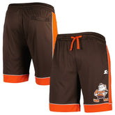 Starter Throwback Fan Favorite Shorts - Cleveland Browns Shorts