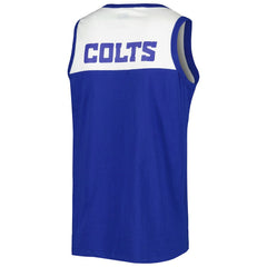 Starter Logo Touchdown Fashion Tank Top - Indianapolis Colts Tops
