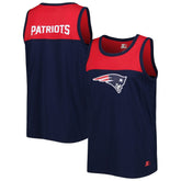 Starter Logo Touchdown Fashion Tank Top - New England Patriots Tops