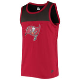 Starter Logo Touchdown Fashion Tank Top - Tampa Bay Buccaneers Tops