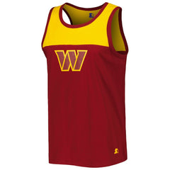 Starter Logo Touchdown Fashion Tank Top - Washington Commanders Tops