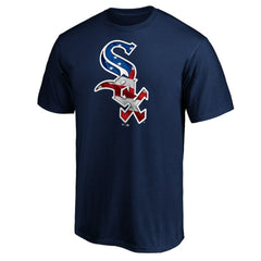 Navy Chicago White Sox Team Banner Wave T-Shirt