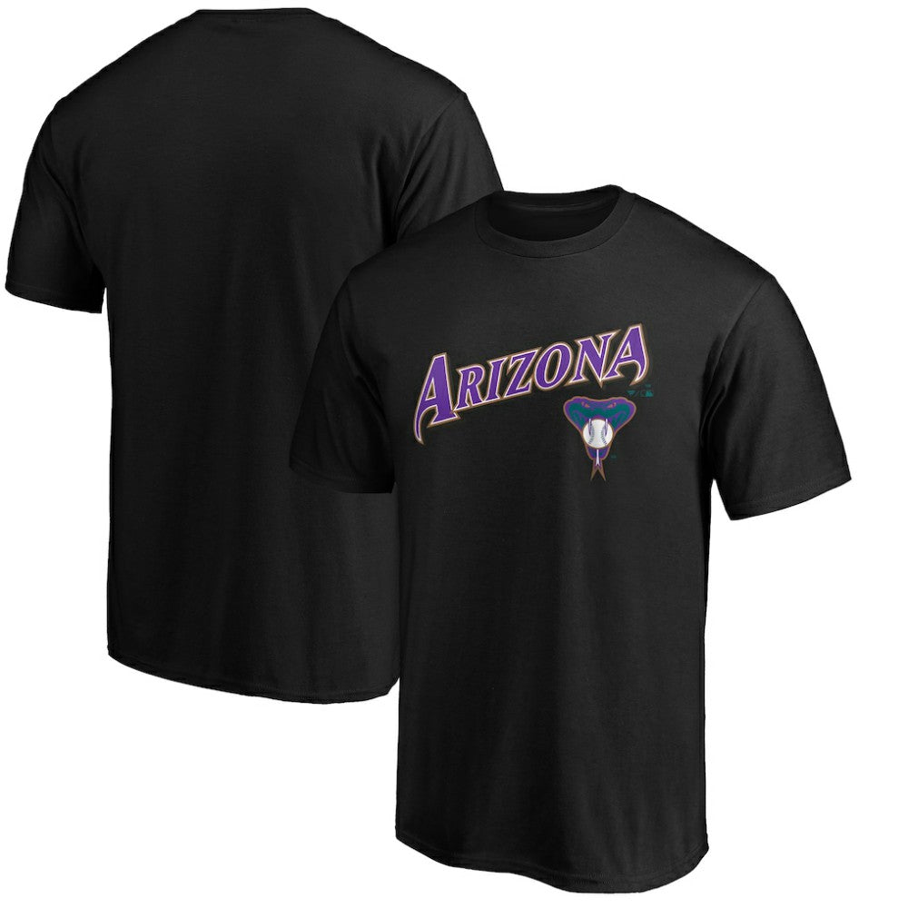 Black Arizona Diamondbacks Team Cooperstown Collection Wahconah T-Shirt