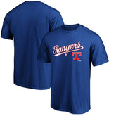 Royal Texas Rangers Team Cooperstown Collection Wahconah T-Shirt