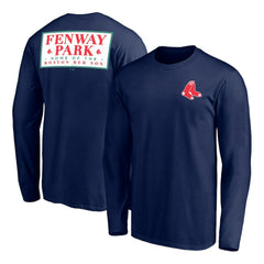 Navy Boston Red Sox Team Hometown Collection Fenway Faithful Long Sleeve T-Shirt