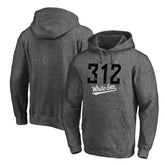 Charcoal Chicago White Sox Team Hometown Collection The 312 Pullover Hoodie