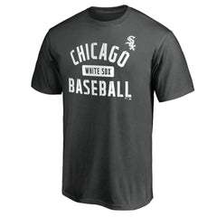 Charcoal Chicago White Sox Team Primary Pill T-Shirt
