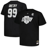 NHL Wayne Gretzky Los Angeles Kings Mitchell & Ness Big & Tall Name & Number T-Shirt