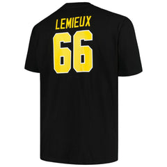 NHL Mario Lemieux Pittsburgh Penguins Mitchell & Ness Big & Tall Name & Number T-Shirt