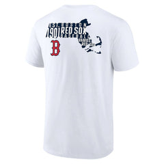 White Boston Red Sox Team Hot Shot T-Shirt