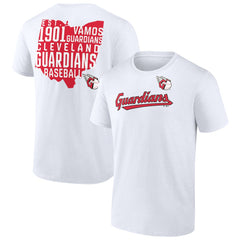 White Cleveland Guardians Team Hot Shot T-Shirt