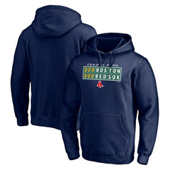 Navy Boston Red Sox Team Hometown Collection Scoreboard Pullover Hoodie