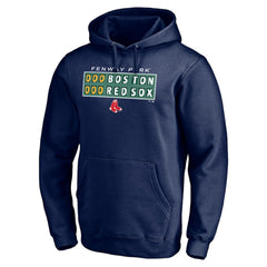 Navy Boston Red Sox Team Hometown Collection Scoreboard Pullover Hoodie