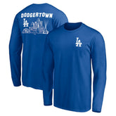 Royal Los Angeles Dodgers Team Hometown Collection Tinsletown Long Sleeve T-Shirt