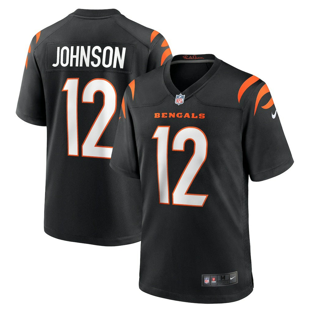 Tyron Johnson Home Game Player Jersey - Cincinnati Bengals Jerseys