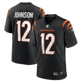 Tyron Johnson Home Game Player Jersey - Cincinnati Bengals Jerseys