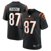 Tanner Hudson Home Game Player Jersey - Cincinnati Bengals Jerseys