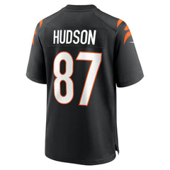 Tanner Hudson Home Game Player Jersey - Cincinnati Bengals Jerseys