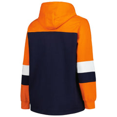 Navy Houston Astros Women's Plus Size Colorblock Pullover Hoodie