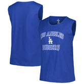 Royal Los Angeles Dodgers Profile Women's Plus Size Tank Top
