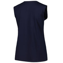 Navy Milwaukee Brewers Profile Women's Plus Size Tank Top