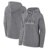 Heather Gray Profile Chicago White Sox Women's Plus Size Pullover Hoodie