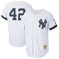 White Mariano Rivera New York Yankees Cooperstown Collection 1995 Authentic Player Jersey