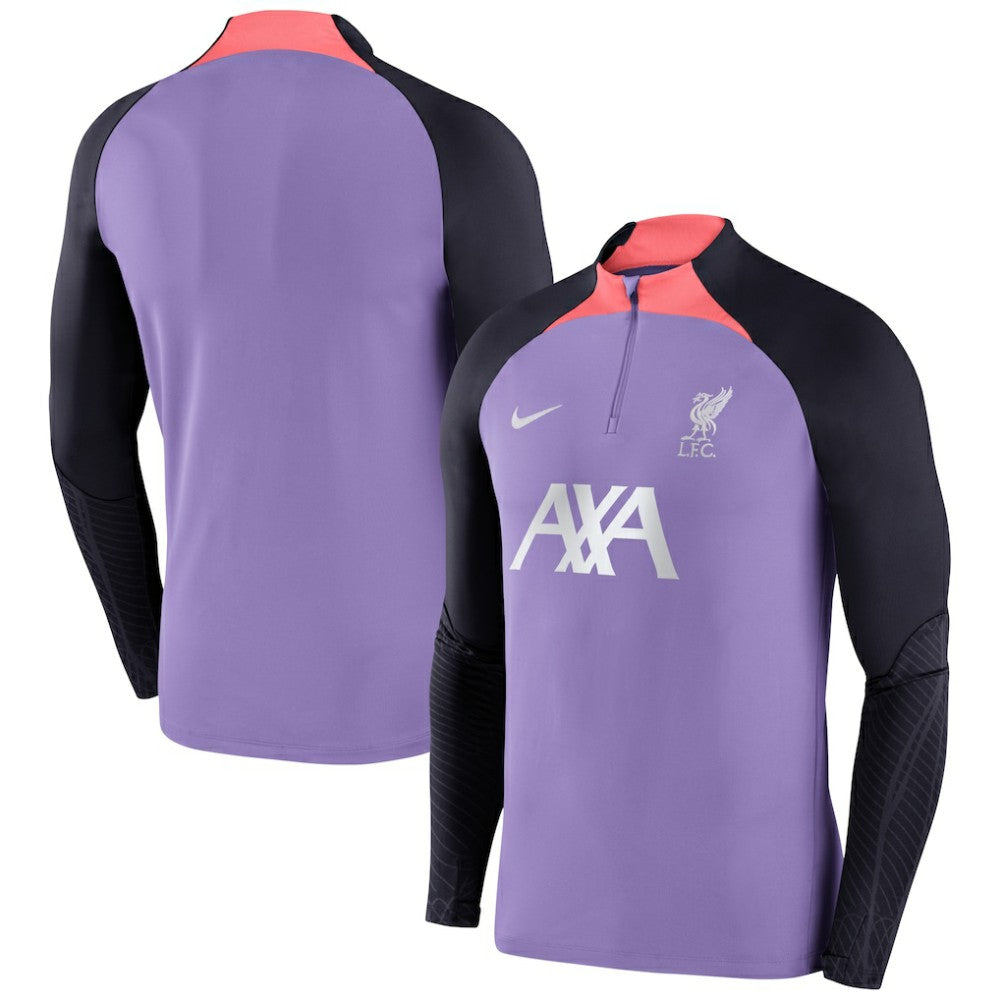 Liverpool Strike Drill 2023/24 Performance Quarter-Zip Long Sleeve Top