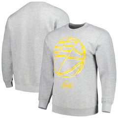 Los Angeles Lakers Stadium Essentials Unisex Element Logo Pop Pullover Sweatshirt