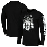 Brooklyn Nets Stadium Essentials Unisex NBA Crest Long Sleeve T-Shirt