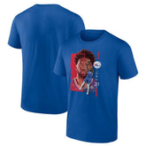 Joel Embiid Philadelphia 76ers Player Name & Number Jump Pass T-shirt