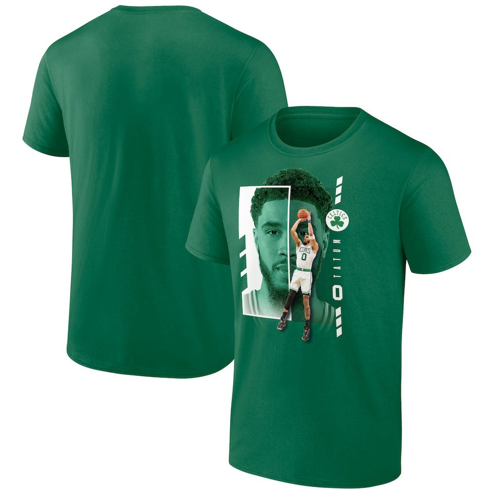 Jayson Tatum Boston Celtics Jump Pass T-Shirt