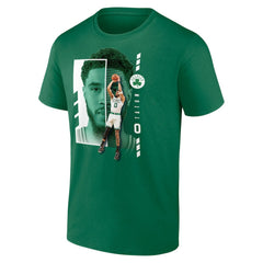 Jayson Tatum Boston Celtics Jump Pass T-Shirt