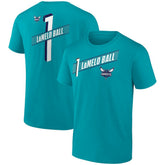 LaMelo Ball Charlotte Hornets Full-Court Press Name & Number T-Shirt