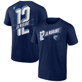 Ja Morant Memphis Grizzlies Full-Court Press Name & Number T-Shirt