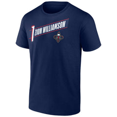 Zion Williamson New Orleans Pelicans Full-Court Press Name & Number T-Shirt