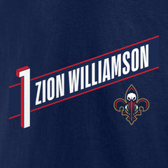 Zion Williamson New Orleans Pelicans Full-Court Press Name & Number T-Shirt