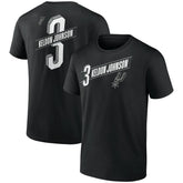 Keldon Johnson San Antonio Spurs Full-Court Press Name & Number T-Shirt