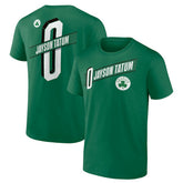 Jayson Tatum Boston Celtics Full-Court Press Name & Number T-Shirt