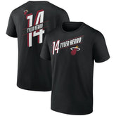 Tyler Herro Miami Heat Full-Court Press Name & Number T-Shirt